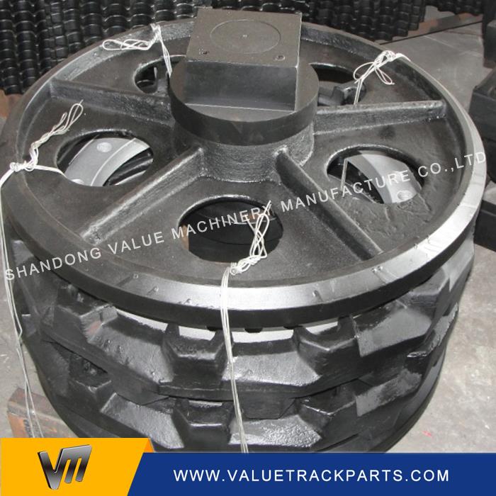 Sumitomo Earth Drill SD407 Idler 02.jpg