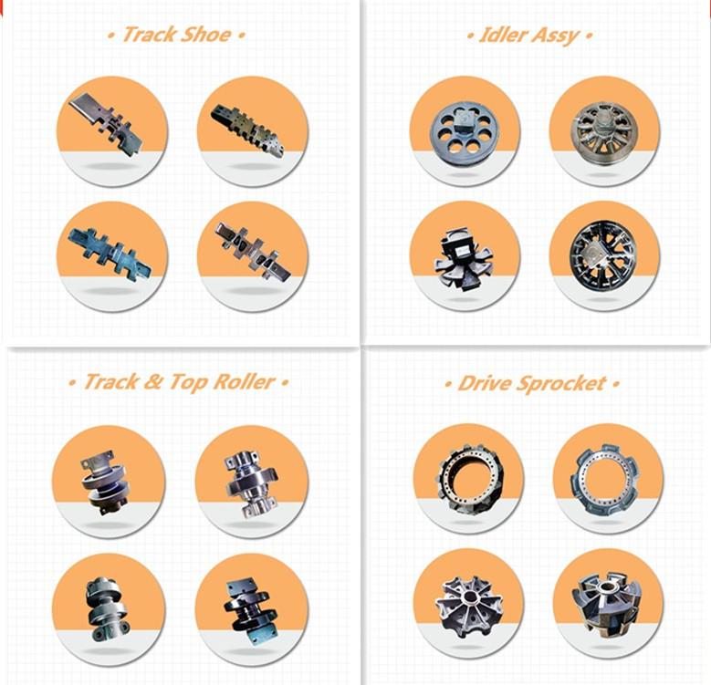 crawler crane undercarriage parts crawler crane undercarriage parts