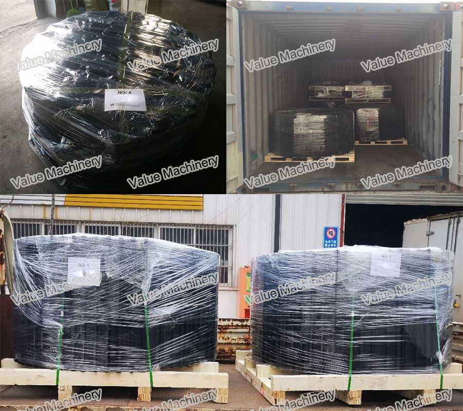 Liebherr HS855HD Track Link Packing