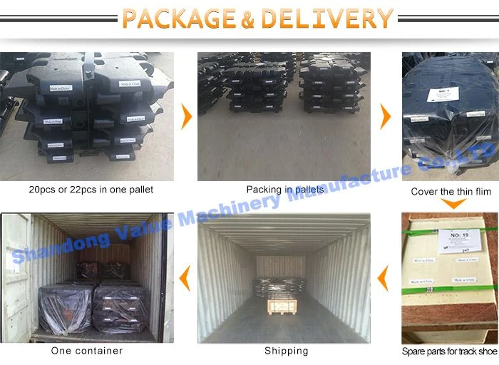 IHI CH400 Track Shoe Packing & Delivery