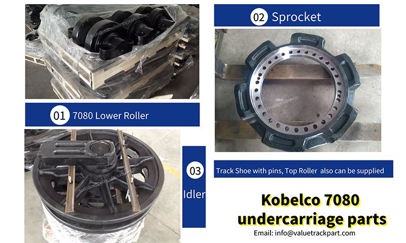 KObelco 7080 crawler crane undercarriage parts