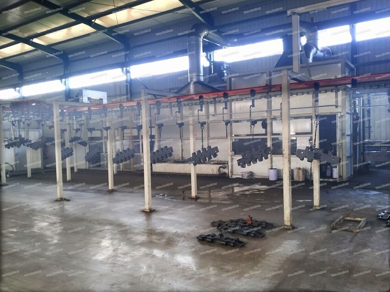 IHI CCH900 Track Shoe Painting Line