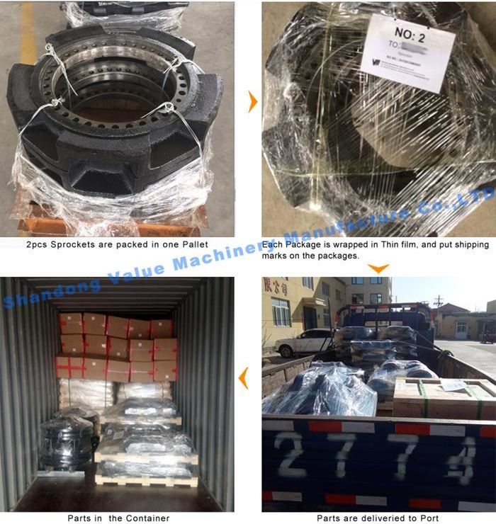 Packing of sprocket for IHI CCH1500