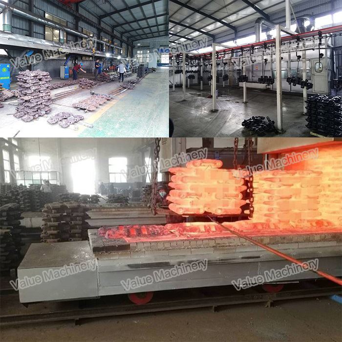 Heat Treatment of IHI K300 Track Shoe