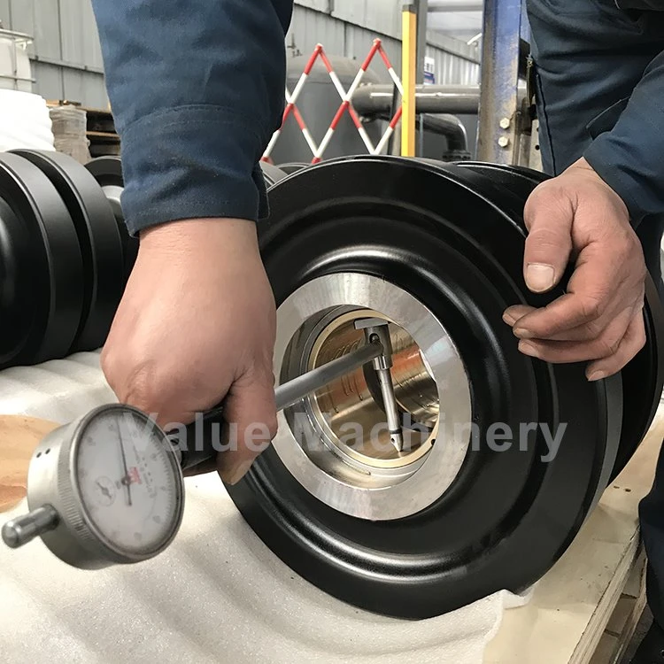 product-750-750 Size Inspection of Liebherr crawler crane rollers