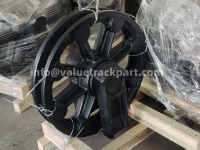 Forged crawler crane idler Forged crawler crane idler